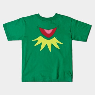 Frog Smile (for face mask) Kids T-Shirt